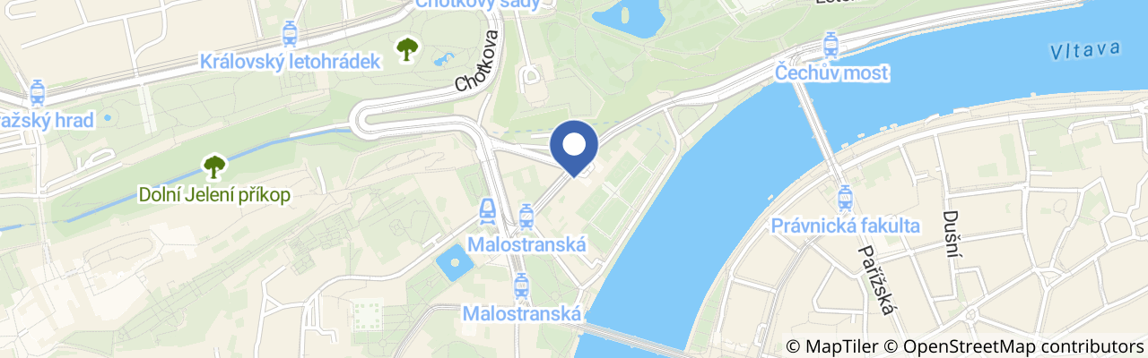 Mapa - Den otevřených dveří v Lichtenštejnském paláci 2026