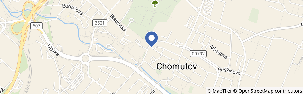 Mapa - Komentovaná krmení v Zooparku Chomutov 2026