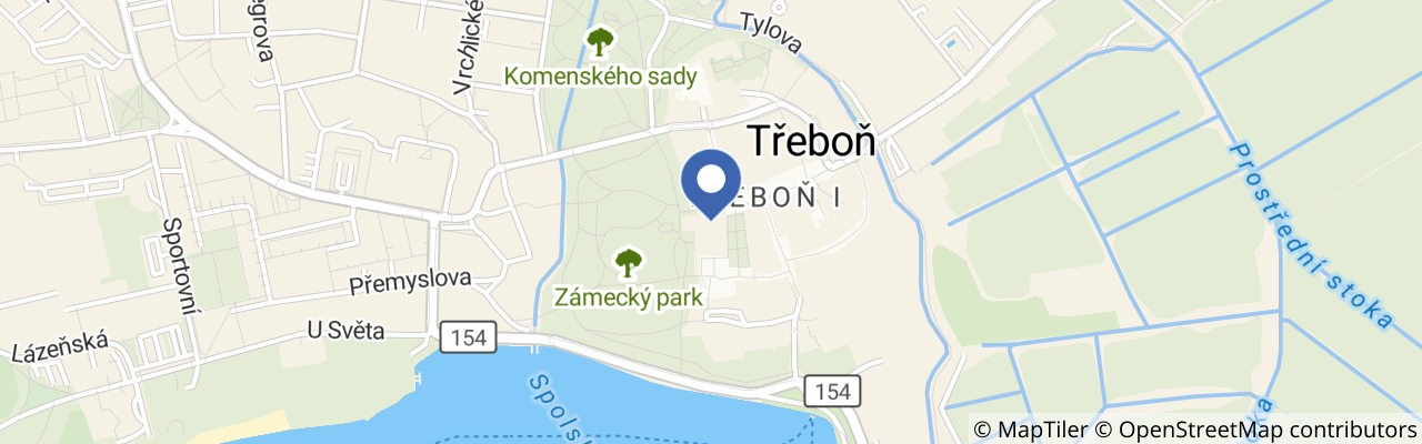 Mapa - Dětská kostýmovaná prohlídka Život na zámku