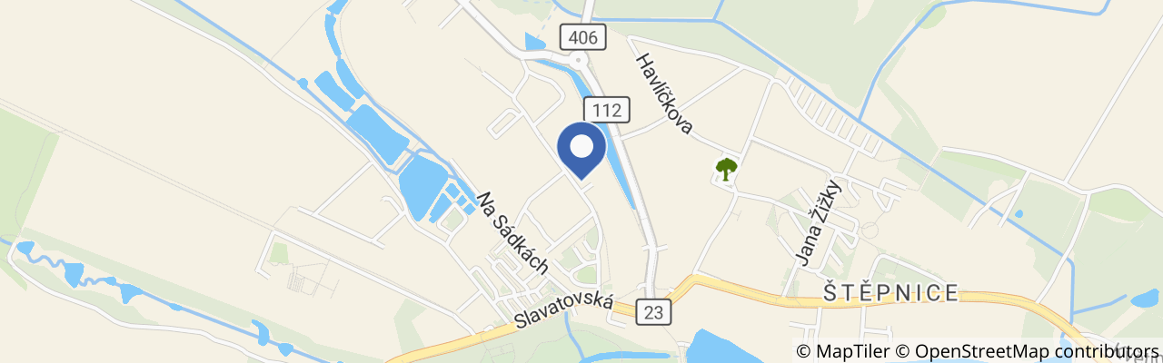 Mapa - Penzion Panský dvůr