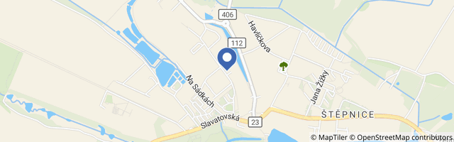 Mapa - Penzion Panský dvůr