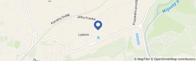 Mapa - Ekovláčkem z Benešova do Konopiště