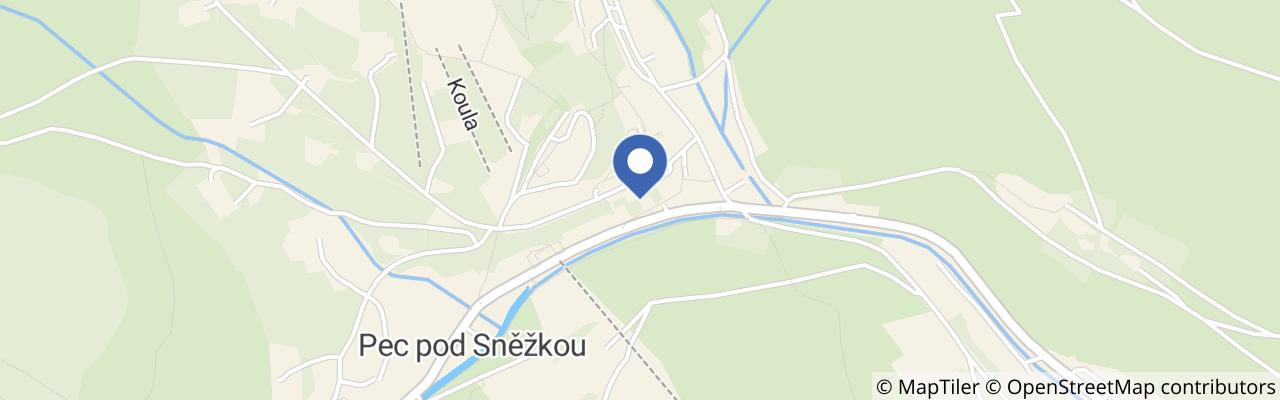 Mapa - Aparthotel Svatý Vavřinec