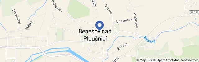 Mapa - Deskovky a hlavolamy na zámku – zámek Benešov nad Ploučnicí