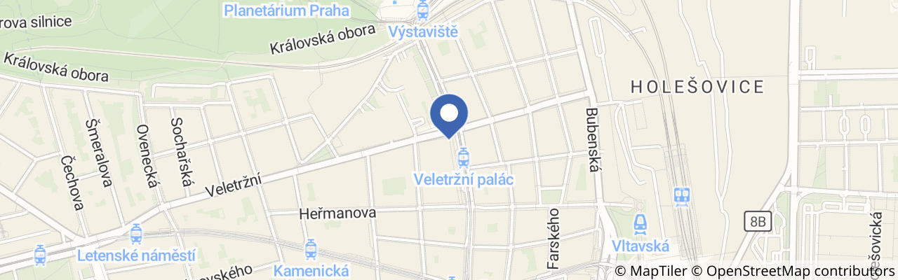 Mapa - 1939⁠–⁠2021: Konec černobílé doby – stálá výstava NG v Praze
