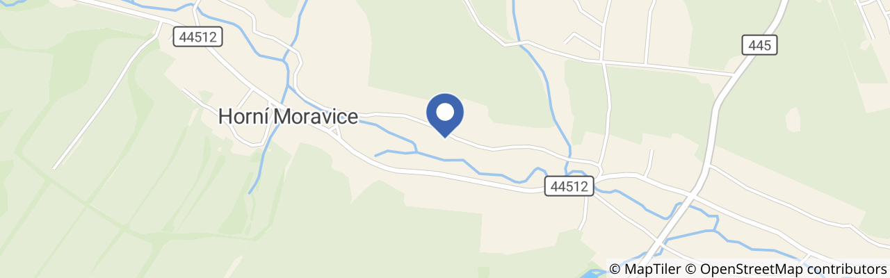 Mapa - Apartmány u Potoka