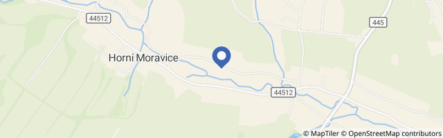 Mapa - Apartmány u Potoka