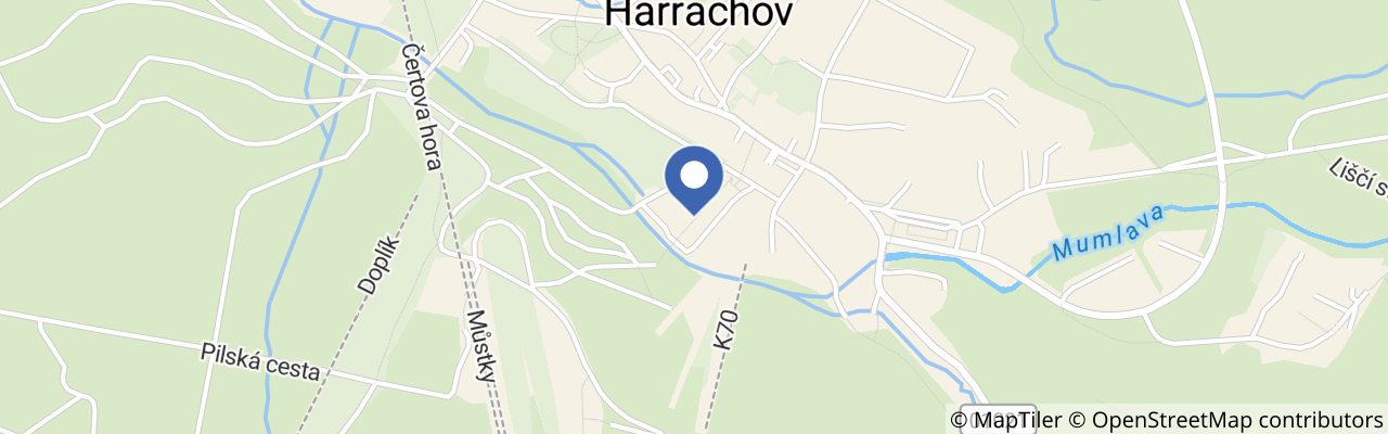 Mapa - Fichtl cup Harrachov 2026