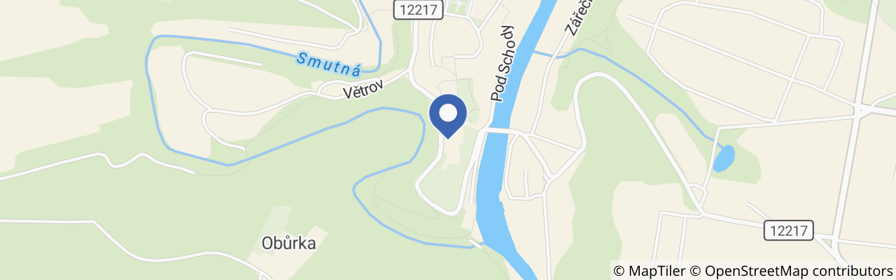 Mapa - Čechomor a Martina Pártlová 2026 na zámku Bechyně