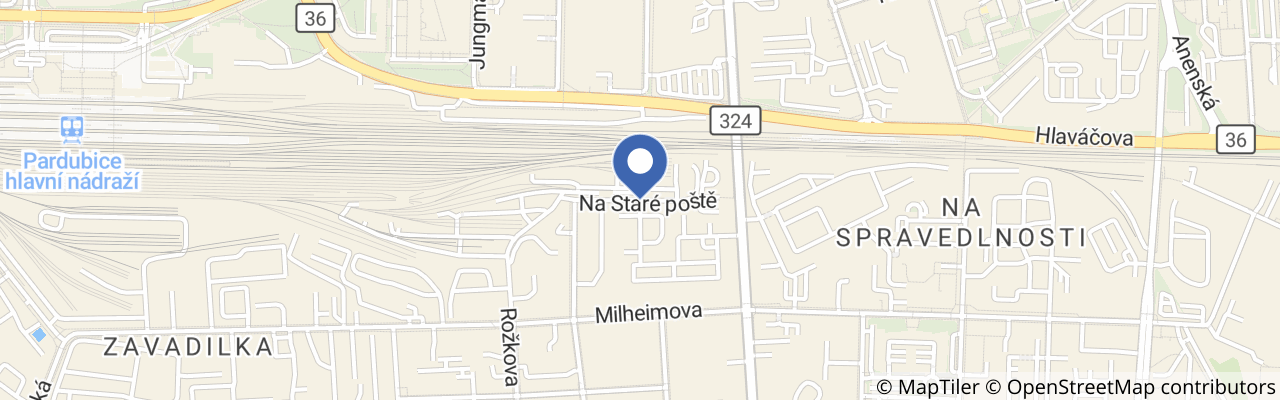 Mapa - Výlet historickým vlakem do Hořic 2026