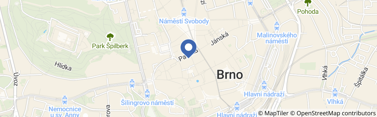 Mapa - Brněnské Vánoce 2026
