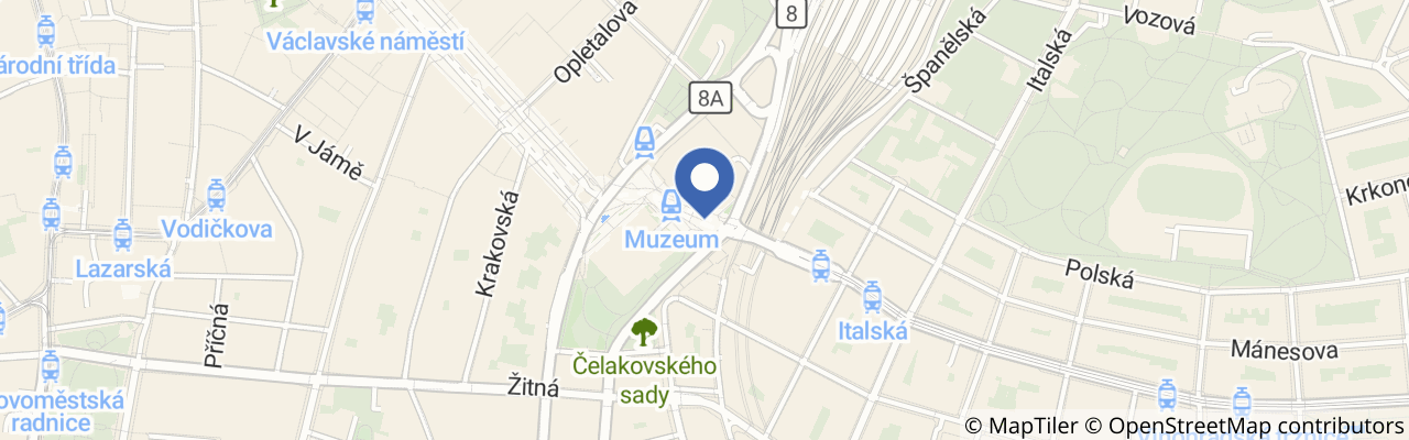 Mapa - Františka Plamínková a my v Národním muzeu