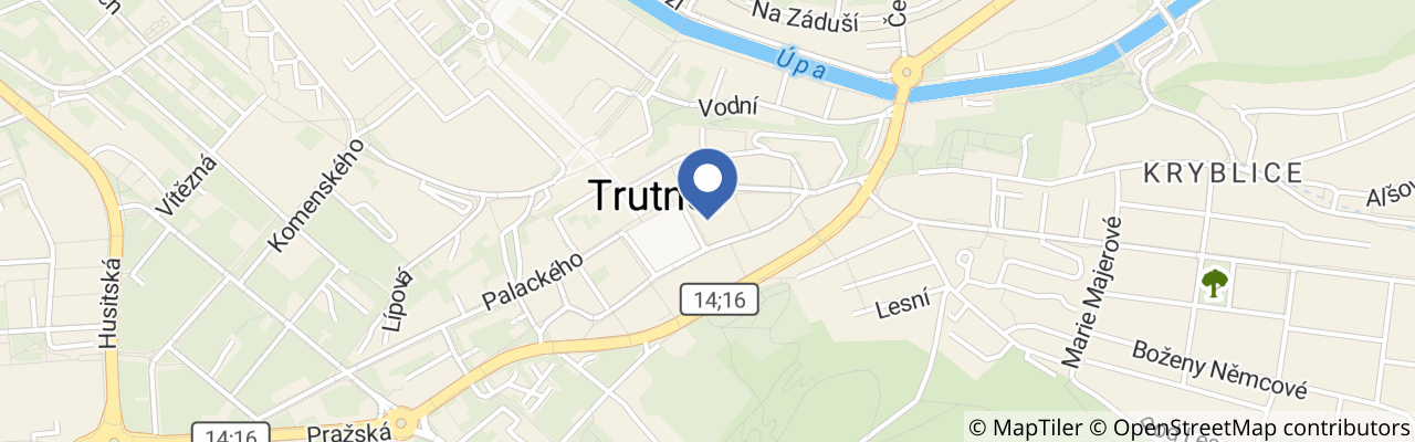 Mapa - Rockový festival TrutnOFF 2026