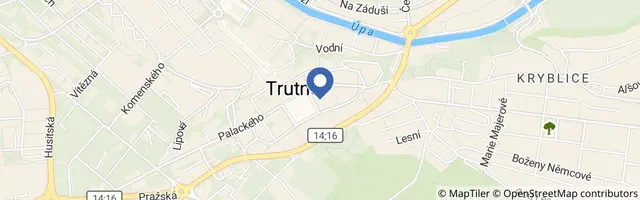 Mapa - Rockový festival TrutnOFF 2026