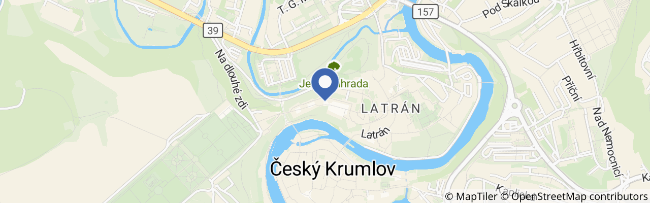 Mapa - Festival vína Český Krumlov 2026