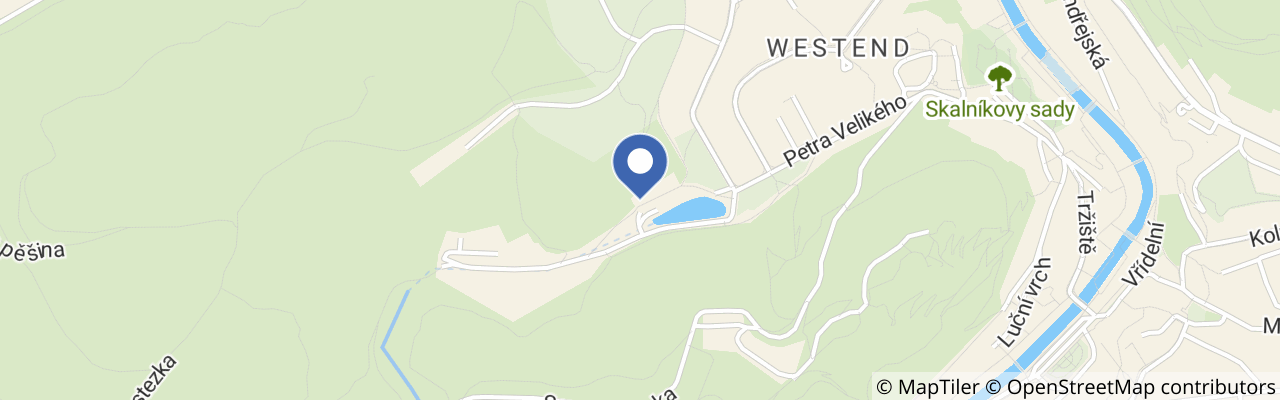 Mapa - Hotel Malé Versailles