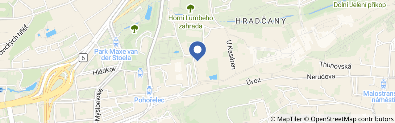 Mapa - Hudební putování z kláštera do Lorety