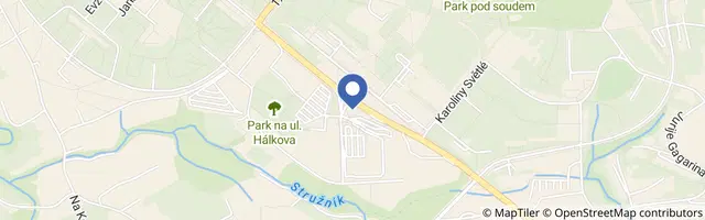 Mapa - Rekreační autobus na Lysou horu 2026