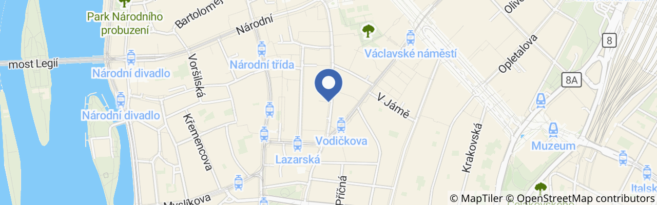 Mapa - Lakomec