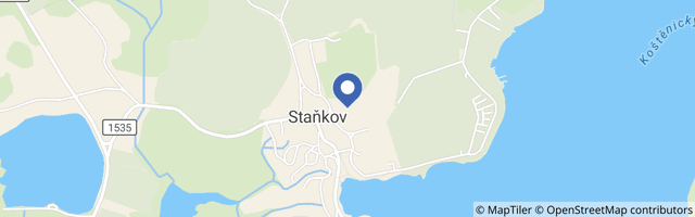 Mapa - Apartmány U Zlaté Rybky