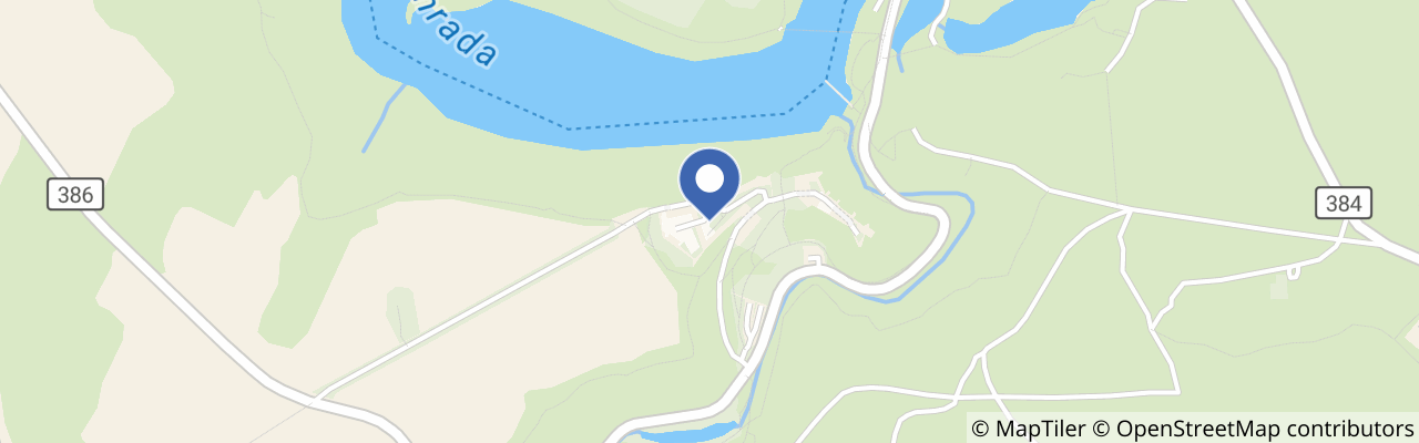 Mapa - Hradozámecká noc na hradě Veveří
