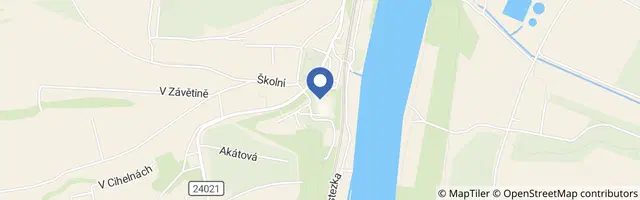 Mapa - Po stopách ztraceného pokladu – bojovka pro na zámku Nelahozeves