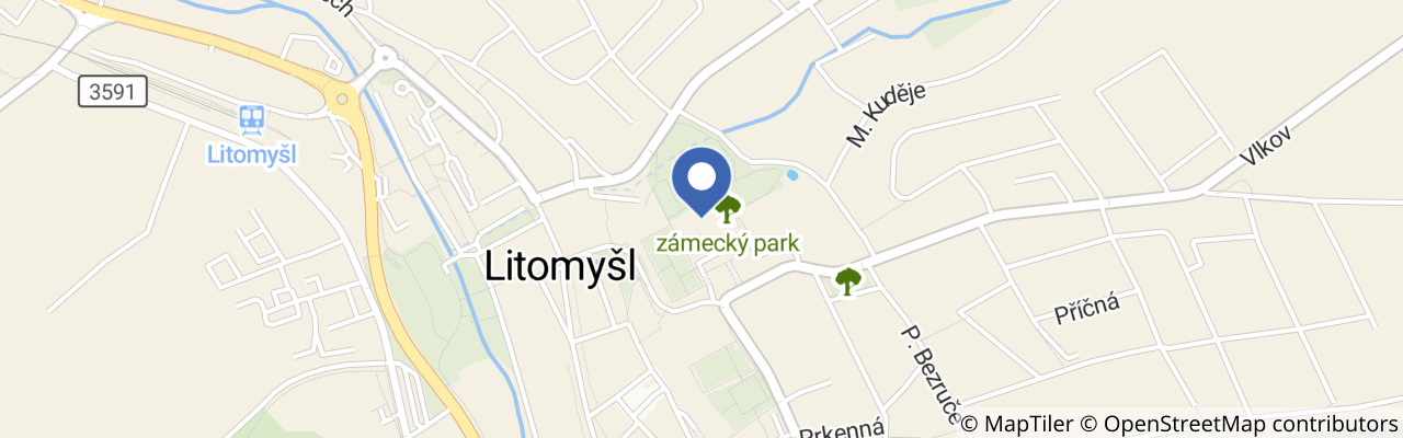 Mapa - Mimořádné kastelánské prohlídky krovu a nejstarších prostor někdejšího hradu Kostků z Postupic