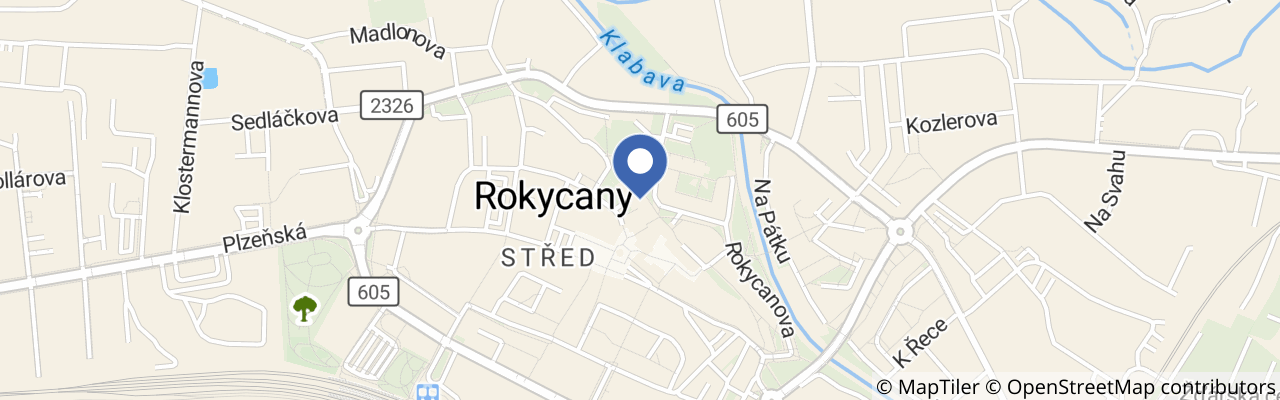 Mapa - Poklady naší přírody v Muzeu Dr. Bohuslava Horáka v Rokycanech