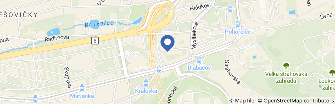 Mapa - Břevnovské posvícení 2026