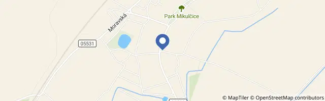Mapa - Otevřené sklepy v Mikulčicích 2026
