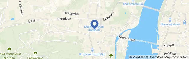 Mapa - Malostranské trhy 2026