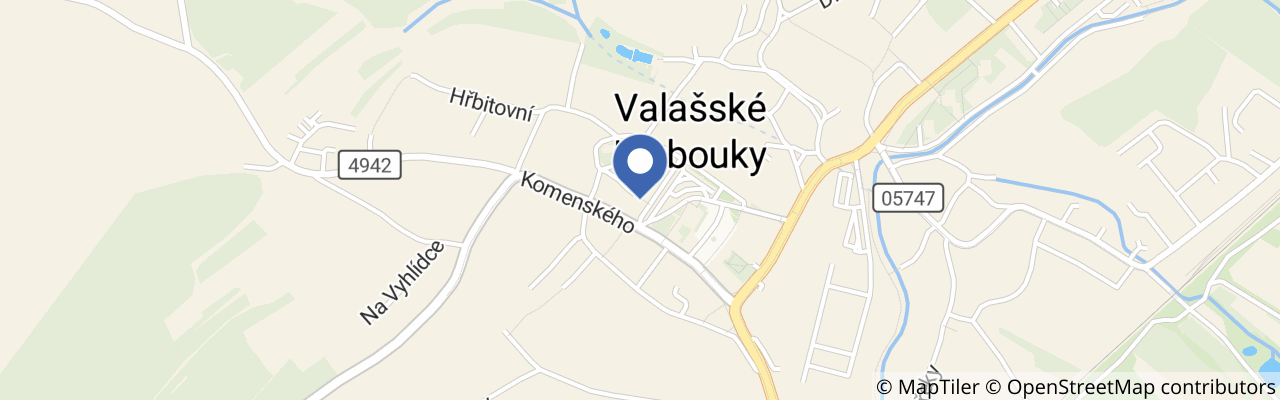 Mapa - Živé dřevěnice ve Valašských Kloboukách 2026