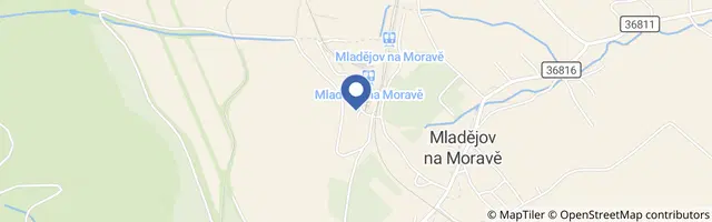 Mapa - Den mladějovské železnice 2026