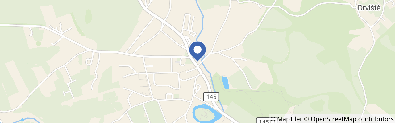 Mapa - Apartmány U Šakala