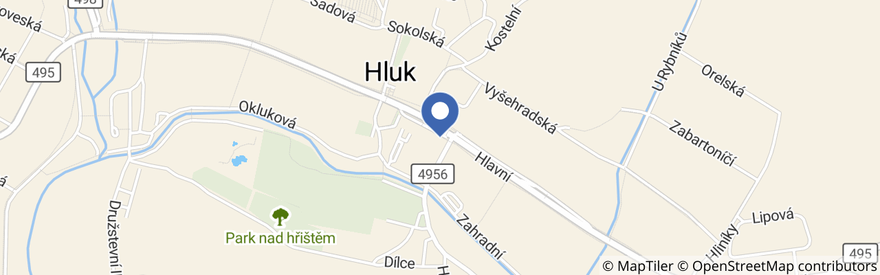 Mapa - Půjdem spolu do Betléma v Hluku