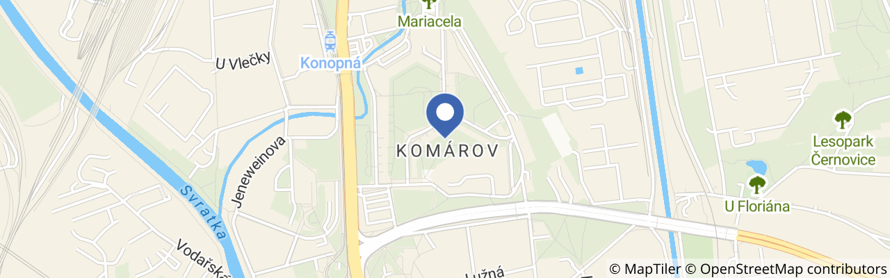 Mapa - Festival Pop Messe v Brně 2026