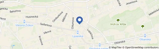 Mapa - Farmářské trhy na Jiřáku 2026