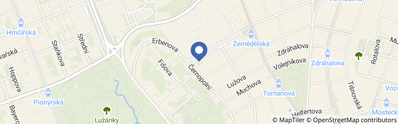 Mapa - Hřiště "u Restaurace"
