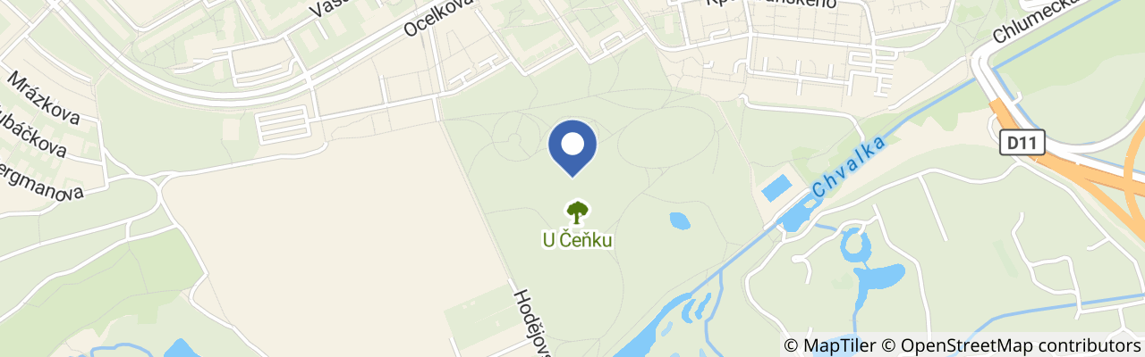 Mapa - Prázdninová Tečka