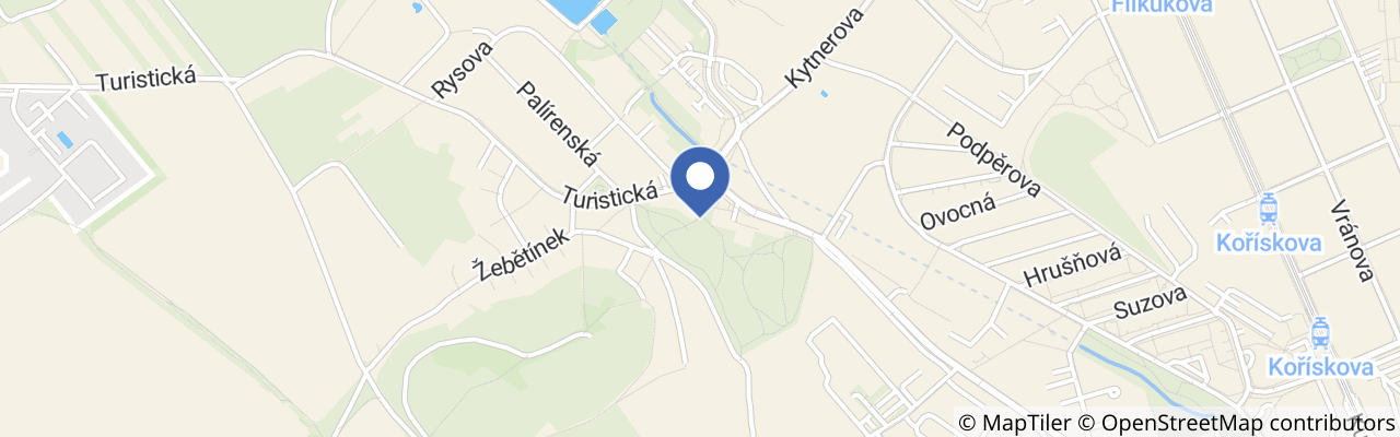 Mapa - Zámecké hřiště