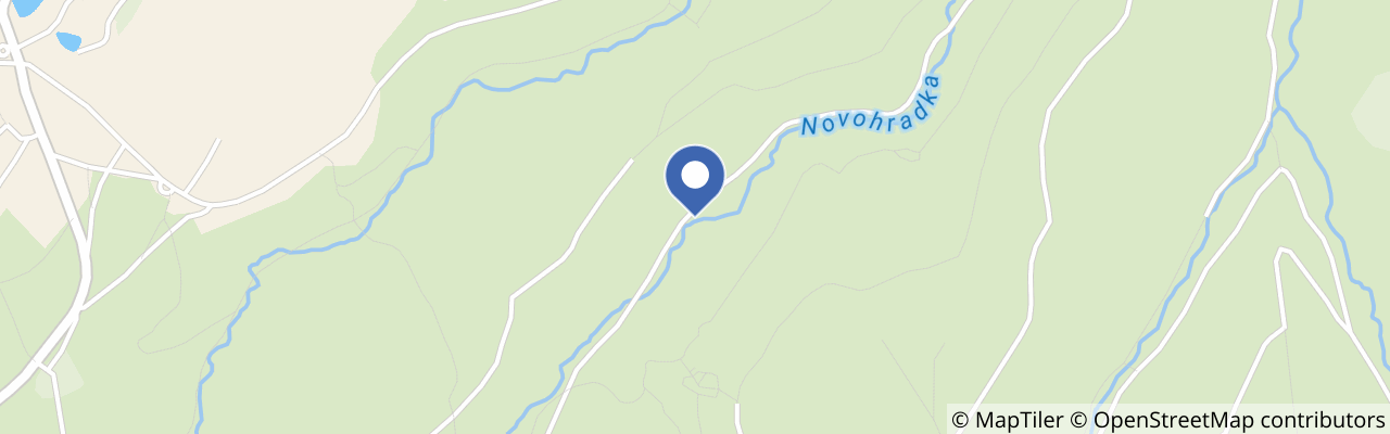 Mapa - Toulcovy Maštale