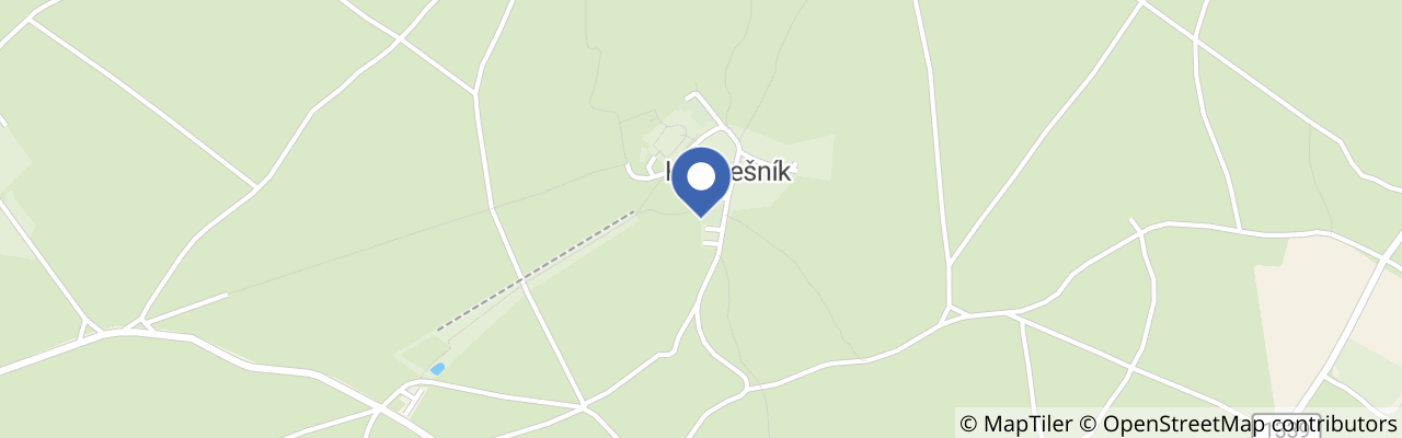 Mapa - Lanový park Křemešník