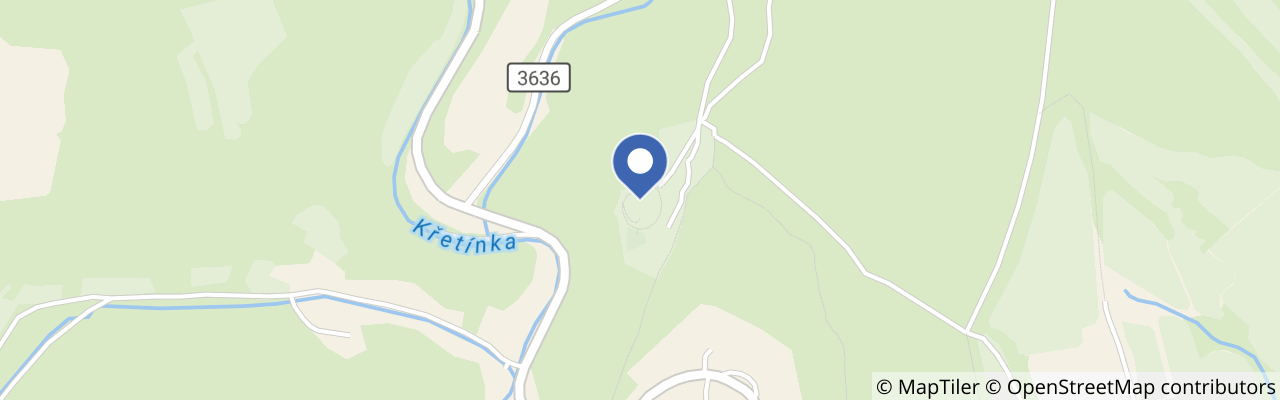 Mapa - Penzion hradu Svojanov
