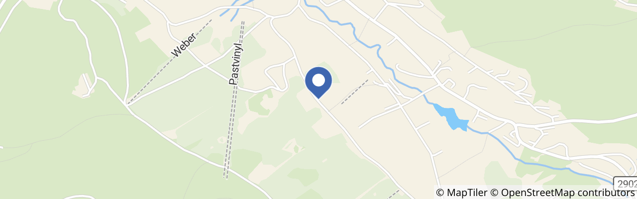 Mapa - Horská chata Hubert