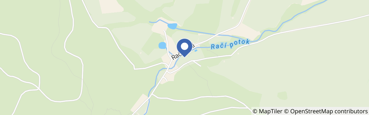 Mapa - Penzion Račí údolí