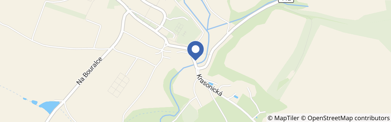 Mapa - Rodinný zookoutek Nová Říše