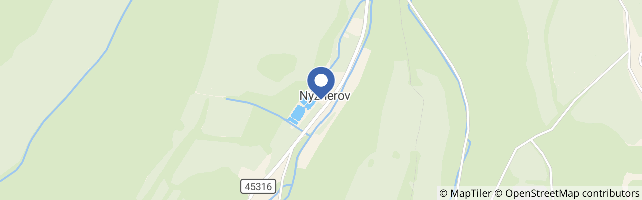 Mapa - Rybářská bašta Nýznerov