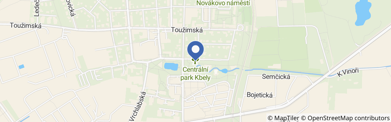 Mapa - Pohádkový park