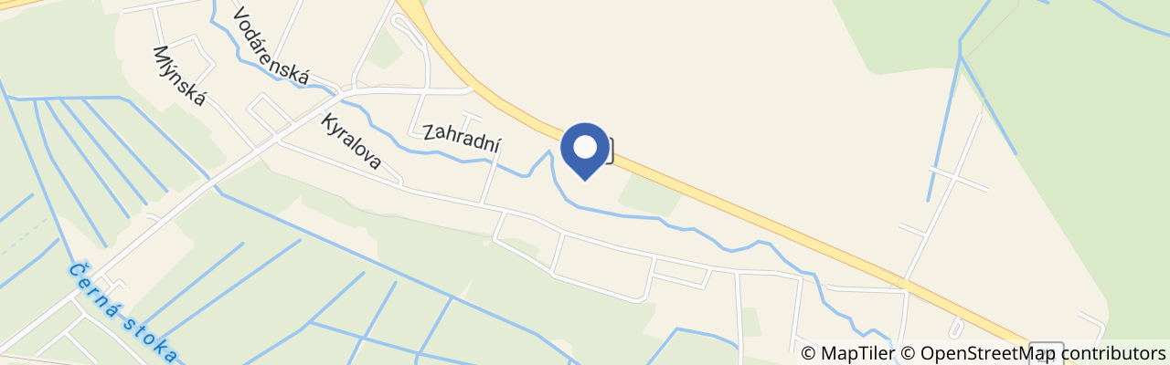 Mapa - Apartmány Třeboň Vila EVIO