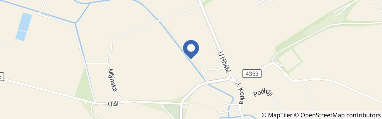 Mapa - Lanové hřiště u sportovního areálu